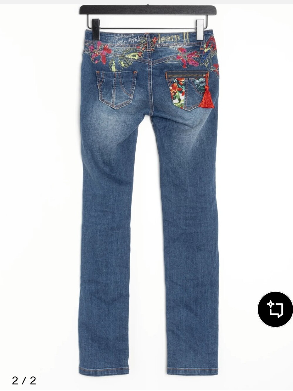 desigual Embrodery Jeans